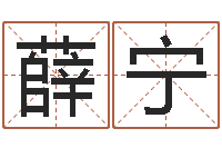 薛宁用名字算命-风水术