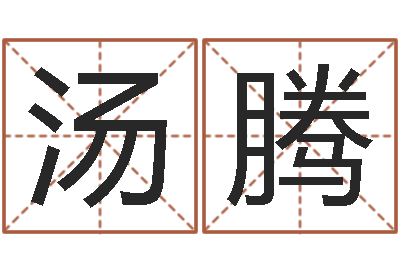 汤腾译命序-经典网名命格大全