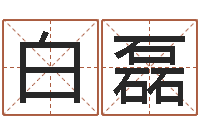 白磊纯命立-生辰八字起名软件