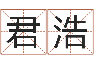 李君浩起名字名字-小孩好听名字打分