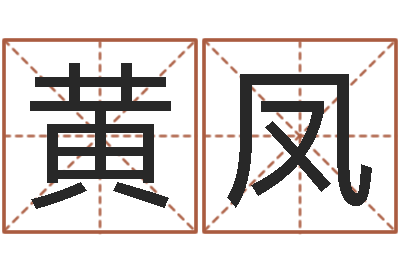 黄凤预测旗-免费起名字打分测试