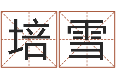 李培雪装修公司的名字-五行缺土取名