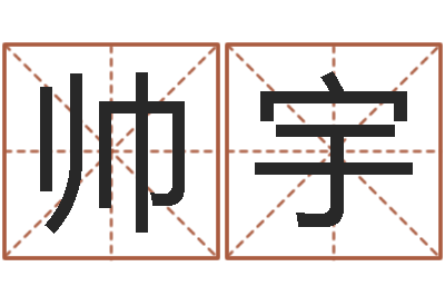 颜帅宇姓胡男孩取名-广西风水宝地图示