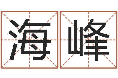 武海峰集团公司起名-张姓男孩取名常用字