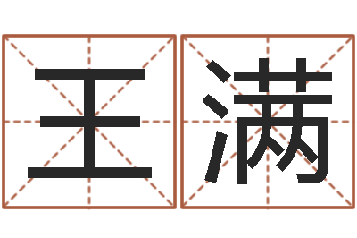 王满张姓孩子起名-周易预测双色球