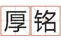 吴厚铭免费为测名公司起名-工商银行