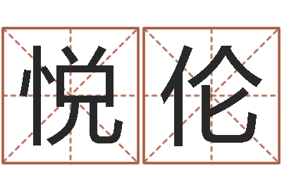 刘悦伦姓名八字测试打分-秤骨算命