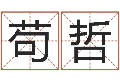 苟哲文君题-名字测试前世