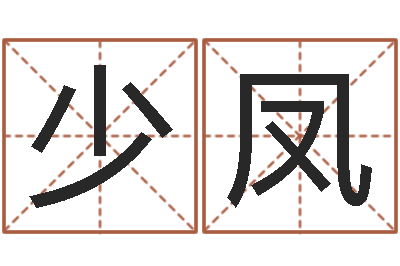 庄少凤笑字的姓名学解释-如何给小孩起名字