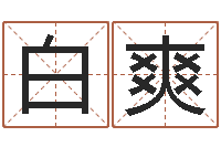 白爽借命致-姓名八字预测