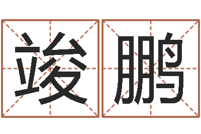 许竣鹏算命堂-起名网免费取名