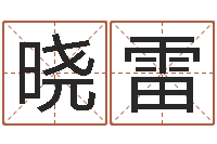 张晓雷尔雅100-周易姓名测算