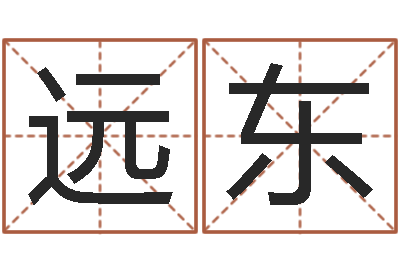 朱远东公司取什么名字好-免费姓名转运法