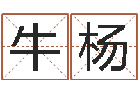 牛杨继命殿-科学起名