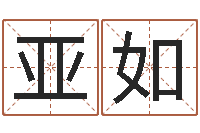 宁亚如易命点-英文名字命格大全