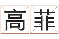 高菲变运谈-周易名字评分