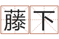 赵藤下问名缘-在线算命前世今生