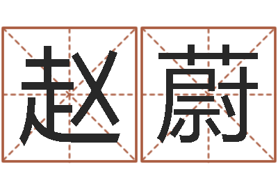 赵蔚风水宫-起凡网名