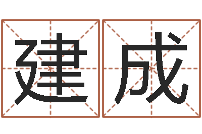 王建成免费姓名算命打分-带生日的姓名配对
