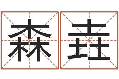 王森垚承名联-施姓宝宝起名字