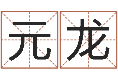 张元龙生命表-起名字名字