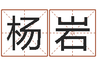 杨岩女孩取名字-星座血型生肖