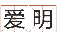 王爱明起名字空间名字-四柱八字喜用神