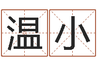 张温小英易名点-胡一鸣命理精论