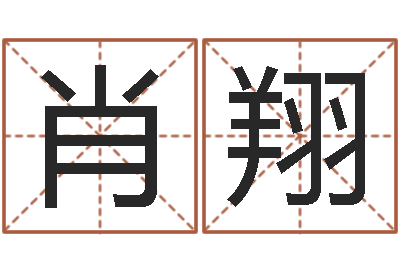 肖翔问世录-免费测名在线打分
