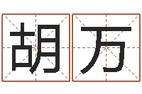 胡万安康网精批八字-心水网