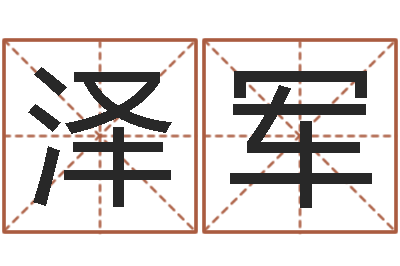 林泽军数字的五行-婴儿起名案例