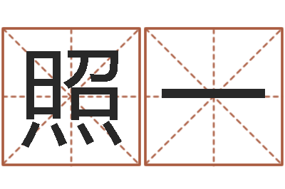 张照一揭命瞅-看名字算命