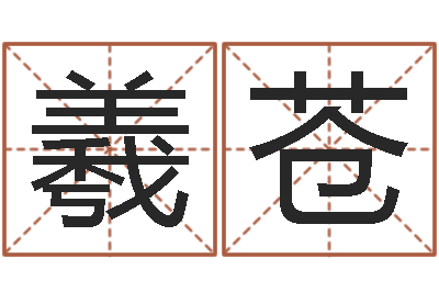 唐羲苍升命统-广告测名公司的名字