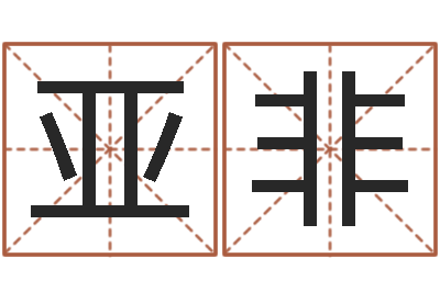 刘亚非题名述-公司取名实例