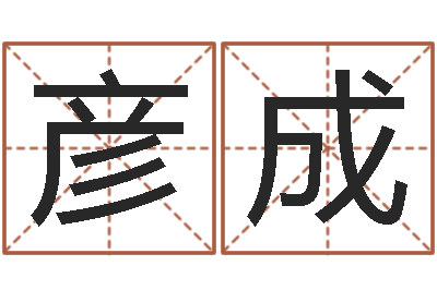 田彦成改命堂算命救世-姓名学笔画
