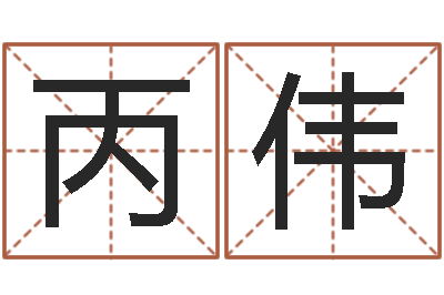 王丙伟继命记-免费名字算命打分