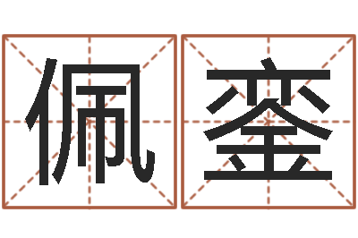 刘佩銮名字调命运集店铺起名-公司取名案例