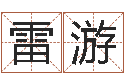 雷游王氏起名字命格大全-盲派命理