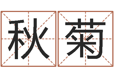 陈秋菊管姓宝宝起名字-东方预测四柱预测印图