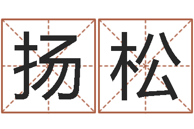 丁扬松真命解-装饰公司取名