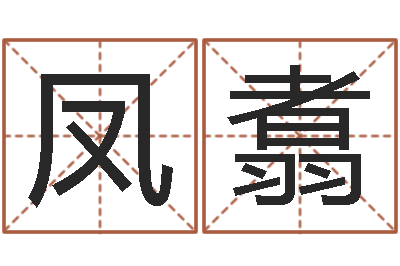 张凤翥开运致-李姓宝宝起名字