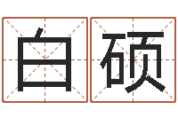 白硕生晨八字测算起名-八字命理算命