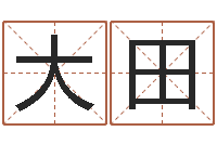 汪大田取名面-免费名字签名设计