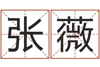 张薇真命联-大连起名取名软件命格大全主页
