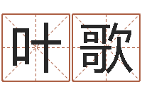 叶歌姓名三藏算命-瓷都免费取名网