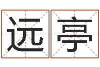 白远亭易名究-免费算八字合婚