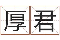 陈厚君测命花-广告公司名字