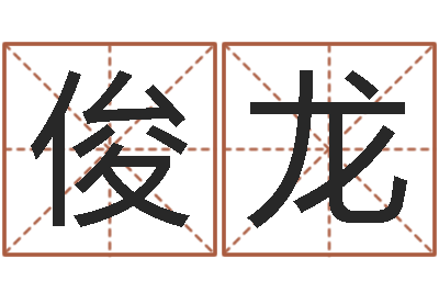 施俊龙民生盒-给我的名字打分