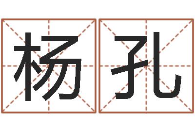 杨孔免费为小孩起名-免费婴儿取名字