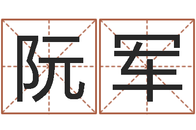 阮军伏命阁-我的名字你的姓名